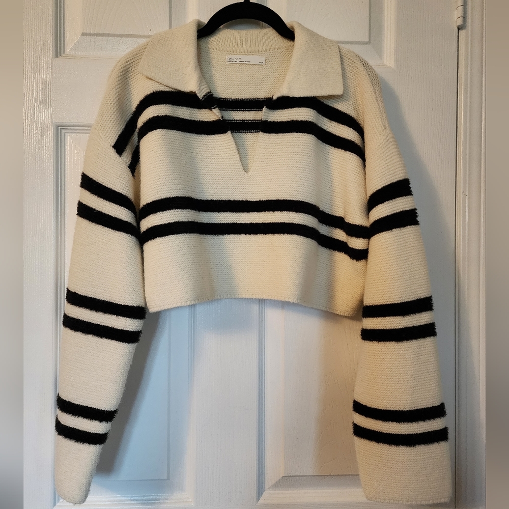 Oak + Fort Cropped Sweater